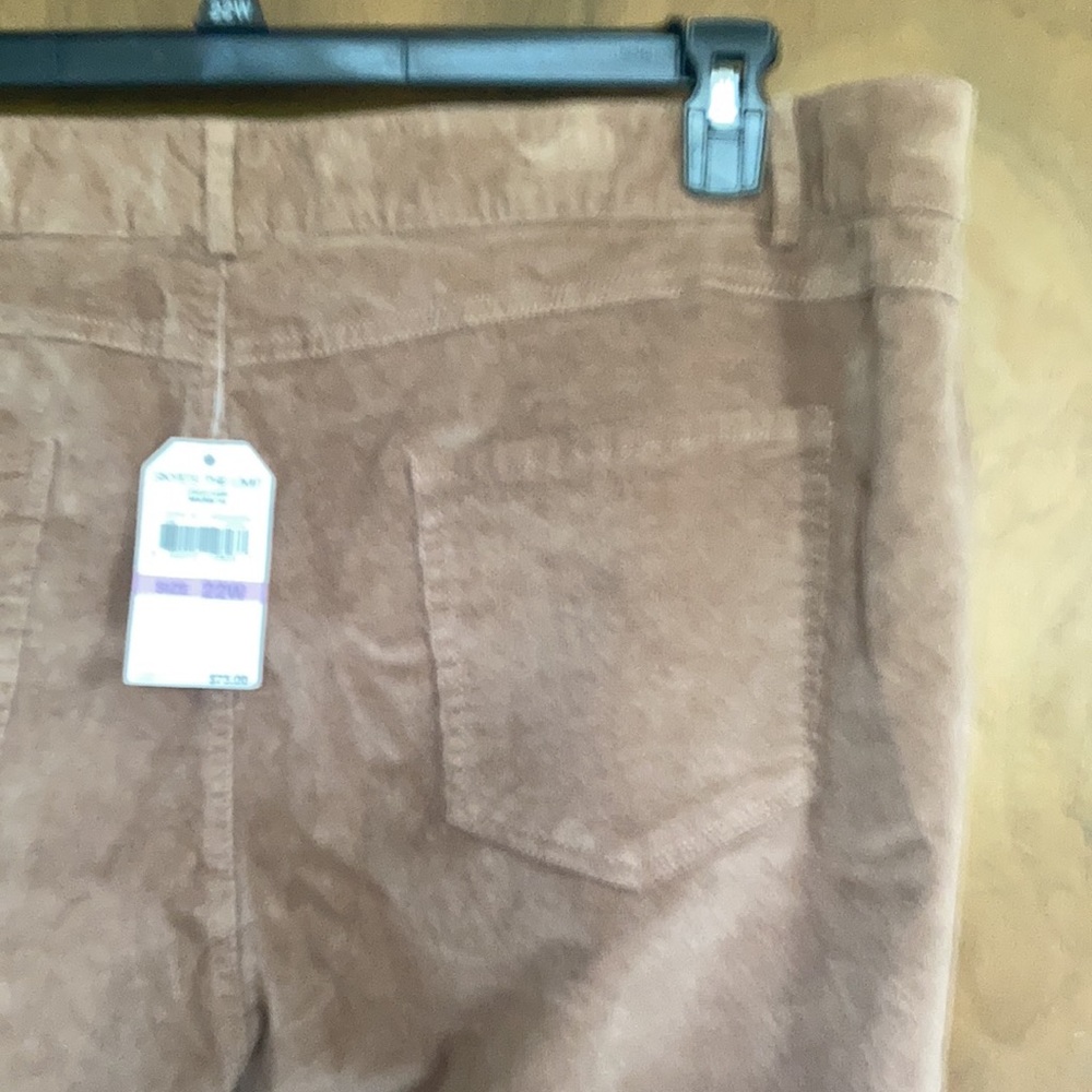 Skye’s the limit mushroom brown pant w stretch & elastic waist 24W - Picture 15 of 16